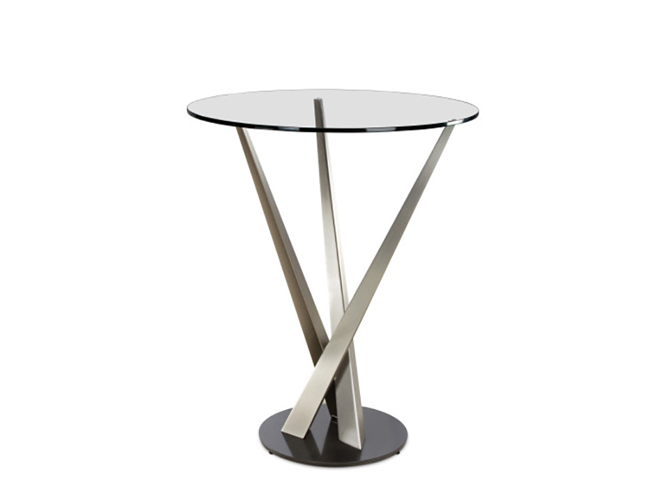 Glass Pub Table Crystal | Elite Modern - MIG Furniture