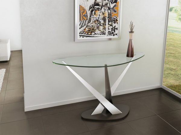 Crystal Console Table by Elite Modern