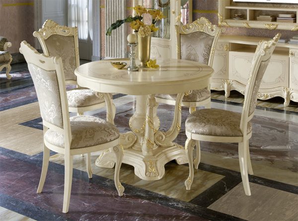 Round Dining Table Madame Royale by MobilPiu