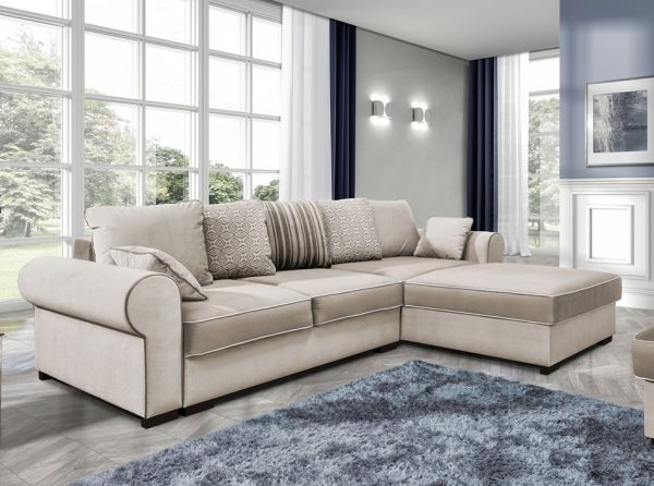Deluxe Corner Sleeper Sofa | Made in Europe