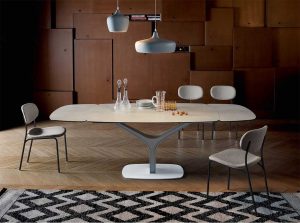 Ariston modern Dining table by Tonin Casa Italy