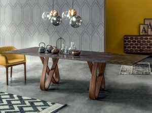 Butterfly Modern Dining Table by Tonin Casa rec