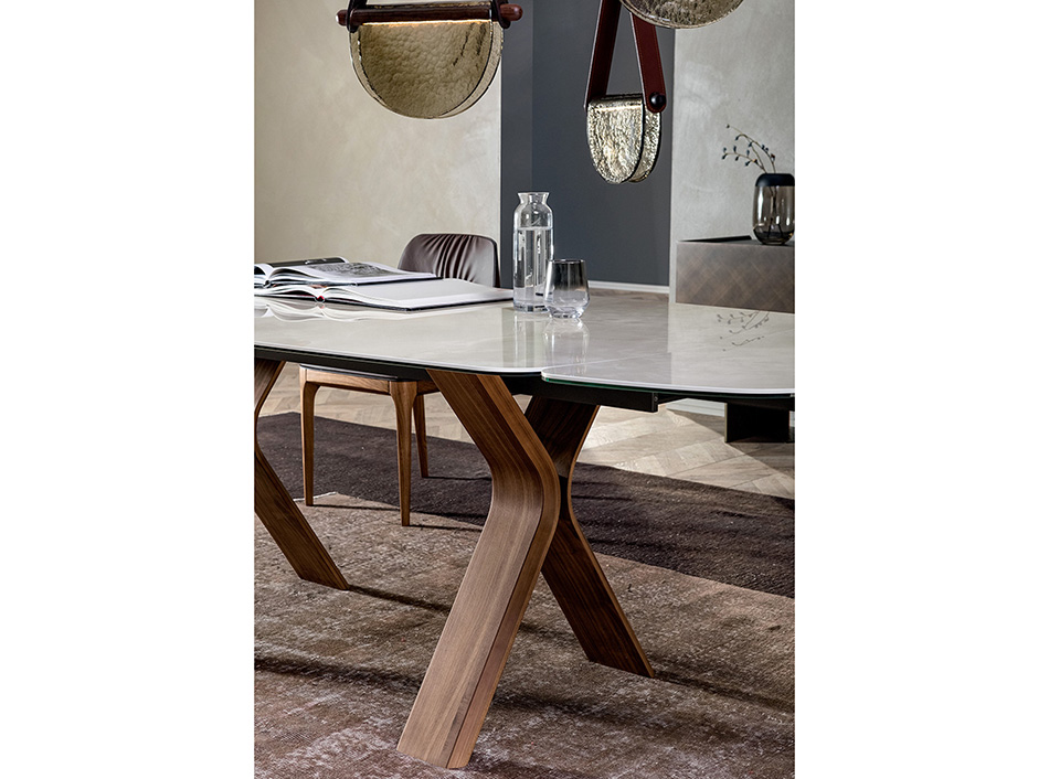 Bridge Ceramic Office Desk by Tonin Casa Italy - MIG Furniture