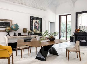 Tokyo Modern Dining Table by Tonin Casa woode