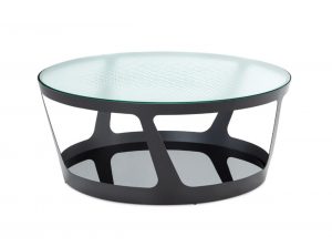 Glass Cocktail Table Ayres Elite Modern 3
