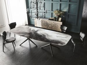 atlantis crystalart dining table by cattela italia 1