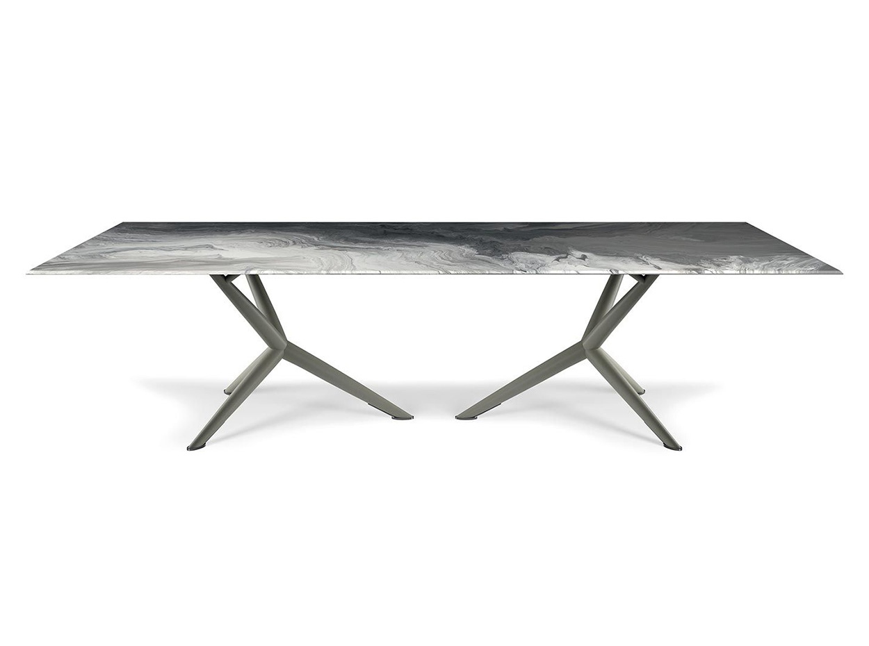 Atlantis Crystalart Dining Table by Cattelan Italia - MIG Furniture