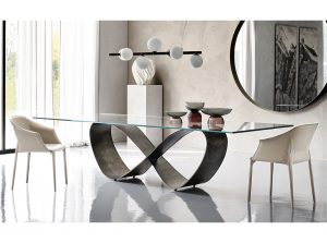 butterfly dining table by cattelan italia 2