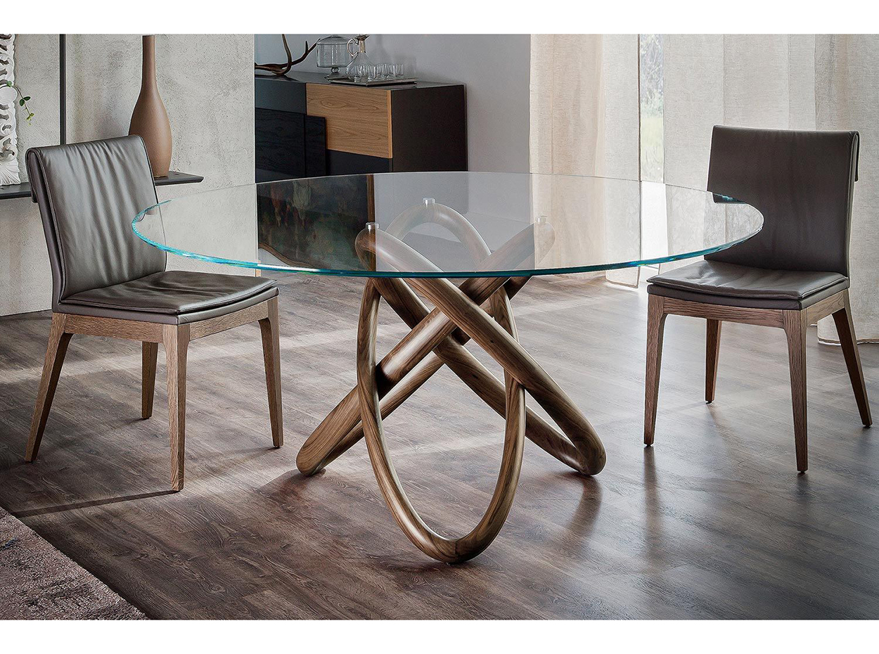 Glass Dining Table Carioca by Cattelan Italia - MIG Furniture