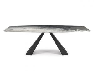 eliot crystalart dining table by cattelan italia 1