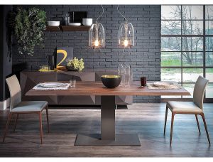 elvis wood drive dining table by cattelan italia 1