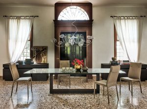 monaco modern dining table by cattelan italia 1