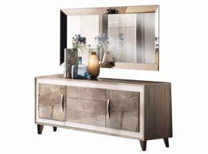 Ambra buffet by Arredoclassic white