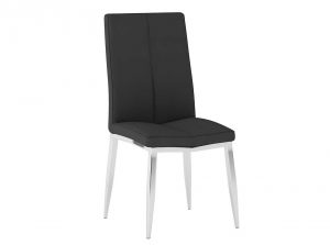 Abigail Side Chair by Chintaly black