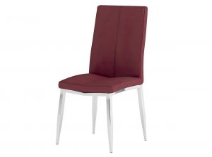 Abigail Side Chair by Chintaly red