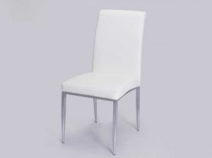 Alexisi side chair by chintaly white side