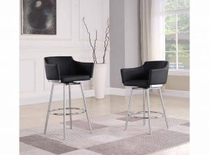 Dusty counter stool by chintaly blakc