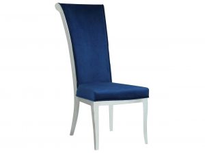 Joy side chair by chintaly blue fab front main
