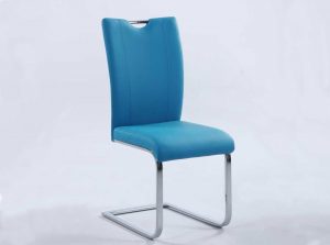 Melissa side chair by chintaly blue
