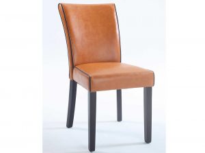 Michelle side chair by chintaly orange