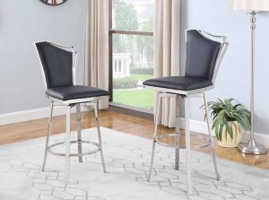 Nadia counter stool by chintaly black main