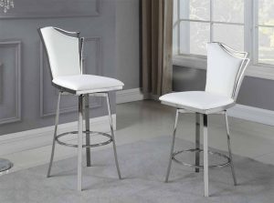 Nadia counter stool by chintaly white main