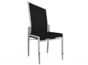 Nala side chair black by chintaly