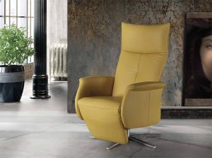Nina recliner armchair by il benessere