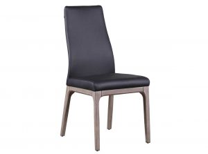 Rosario gray legs side chair by chintaly