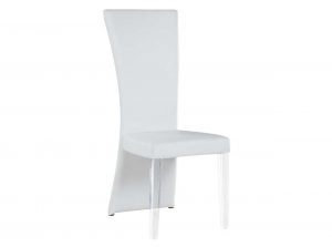 Siena acrylic side chair by chintaly