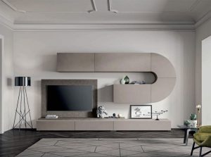 Velvet 165 wall unit by artigian mobil scheme 1