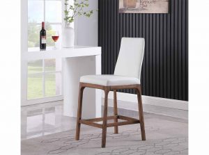 rosario counter stool by chintaly walnut