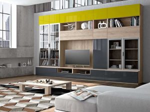 Elegant Wall Unit 3D 210 by Artigian - MIG Furniture