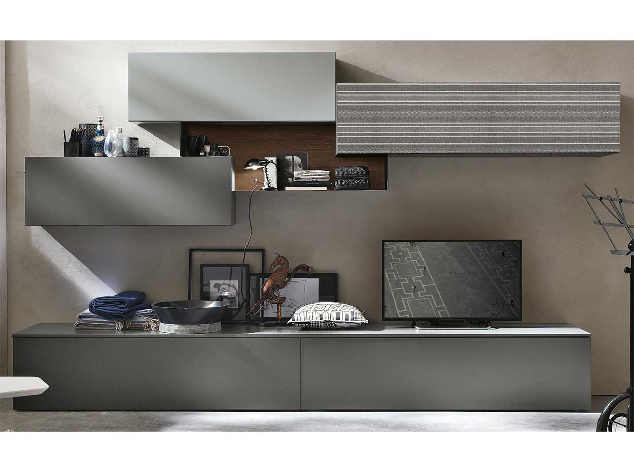 Modern Wall Unit A069 by Tomasella Italy - MIG Furniture