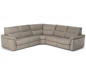 Amorevole C176 fabric leather modern by natuzzi editions sofa sectional beige