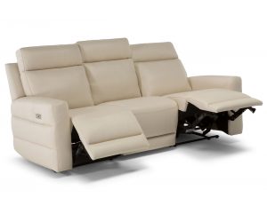Benevolo c121 leather fabric sofa recliner by natuzzi editions
