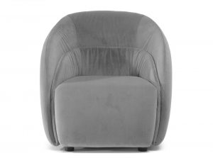 Botao C218 fabric leather modern by natuzzi editions armchair front