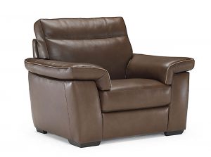 Brivido b757 fabric leather armchair by natuzzi editions