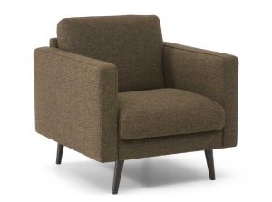 Desrezza modern leather armchair fabric by natuzzi editions