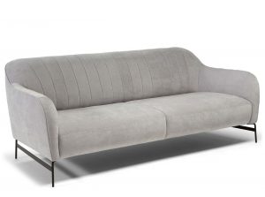 Elegante C133 fabric leather modern by natuzzi editions gray