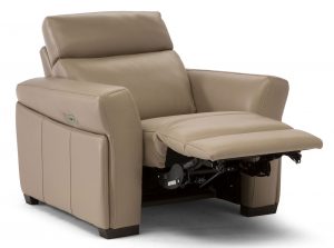 Gioviale c114 leather armchair by natuzzi editions beige modern sofa recliner