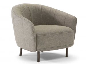 Gradioza C164 fabric leather modern by natuzzi editions armchair fabric