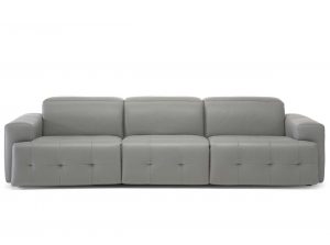 Intenso C157 fabric leather modern by natuzzi editions sectional long front
