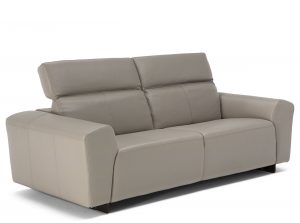 Modus C197 fabric leather modern by natuzzi editions sofa leather headrest 1