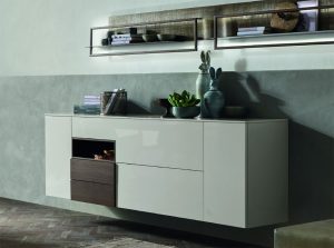 Seraplus sideboard by maronese white