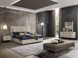 claire modern glossy bedroom set by alf group italy 3