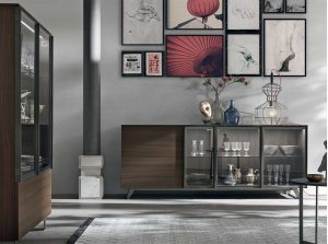 metropolis modern sideboard buffet by tomasella italy wood gal
