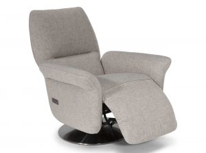 Angelica C236 fabric leather swivel armchair by natuzzi editions leather recliner