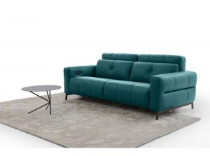Antares modern sofa by nicoline italy living room aqua blue