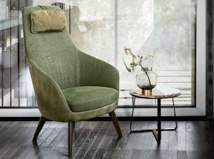 Bonola modern accent chair by nicoline italy